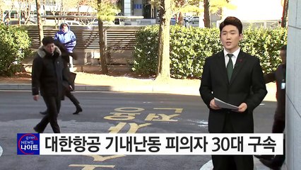 대한항공 기내난동 피의자 30대 '구속' / YTN (Yes! Top News)