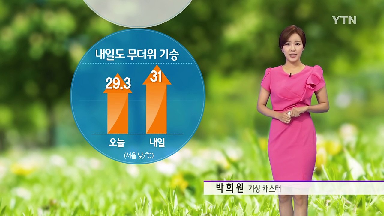 [날씨] 내일도 무더위 기승...남해안·제주도 장맛비 / YTN (Yes! Top N...