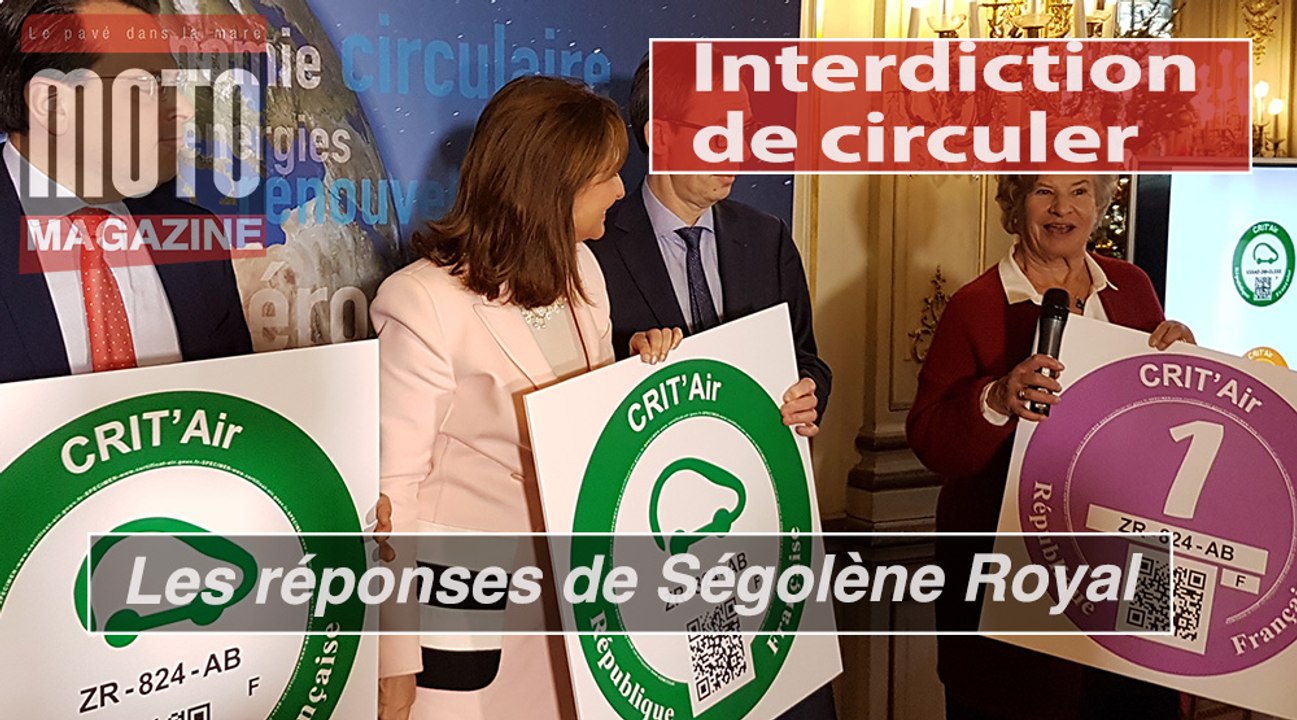 Interdictions de circulation : Ségolène Royal en VRP de l'électrique