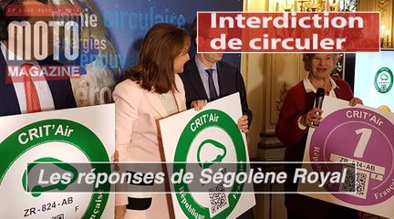 Interdictions de circulation : Ségolène Royal en VRP de l'électrique