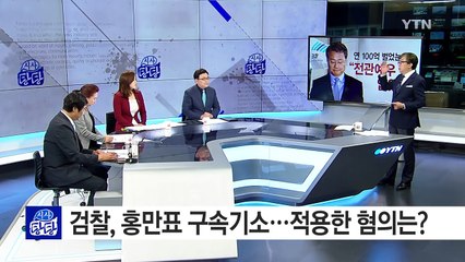 홍만표 변호사 구속 기소..."전관 특혜 없었다" 결론 / YTN (Yes! Top News)
