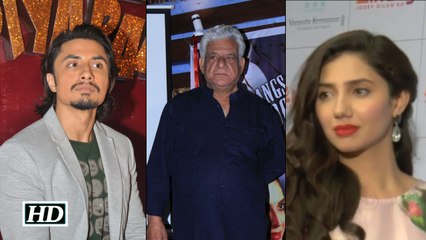 Pak artists Ali Zafar, Mahira react on Om Puri's Death