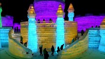 Abre el festival de hielo y nieve en Harbin, China