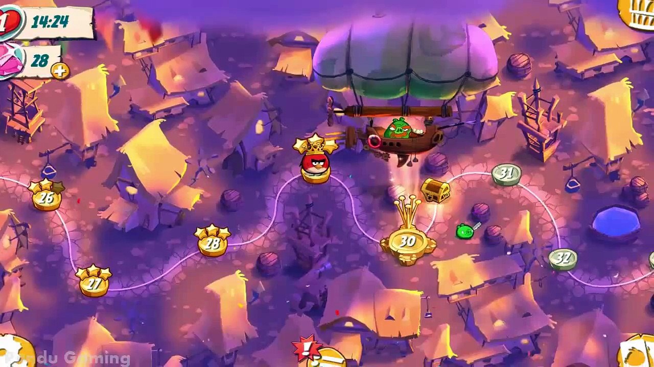 Angry Birds 2 - New Pork City - Level 30 - Foreman Pig Boss [PART 5] iOS/Android