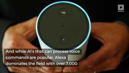 More than 7,000 companies have integrated with Amazon's AI Alexa