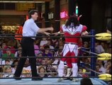 Jushin Liger Tiger Vs. Flying Brian - WCW Nitro 9/4/95