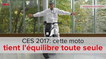 CES 2017: cette moto tient l'équilibre toute seule