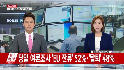 브렉시트에 쏠린 눈...영국 현지 분위기는? / YTN (Yes! Top News)
