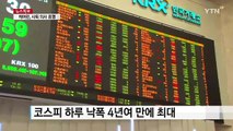 코스피 폭락...4년여 만에 최대 낙폭 / YTN (Yes! Top News)