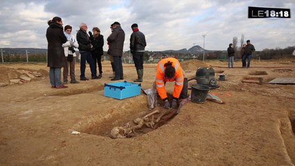 Le 18:18 : Les images des 313 sépultures antiques découvertes à Bouc-Bel-Air