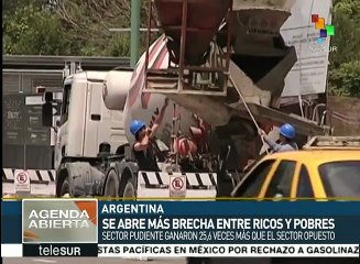 Argentina:encuesta revela el aumento de la brecha entre ricos y pobres