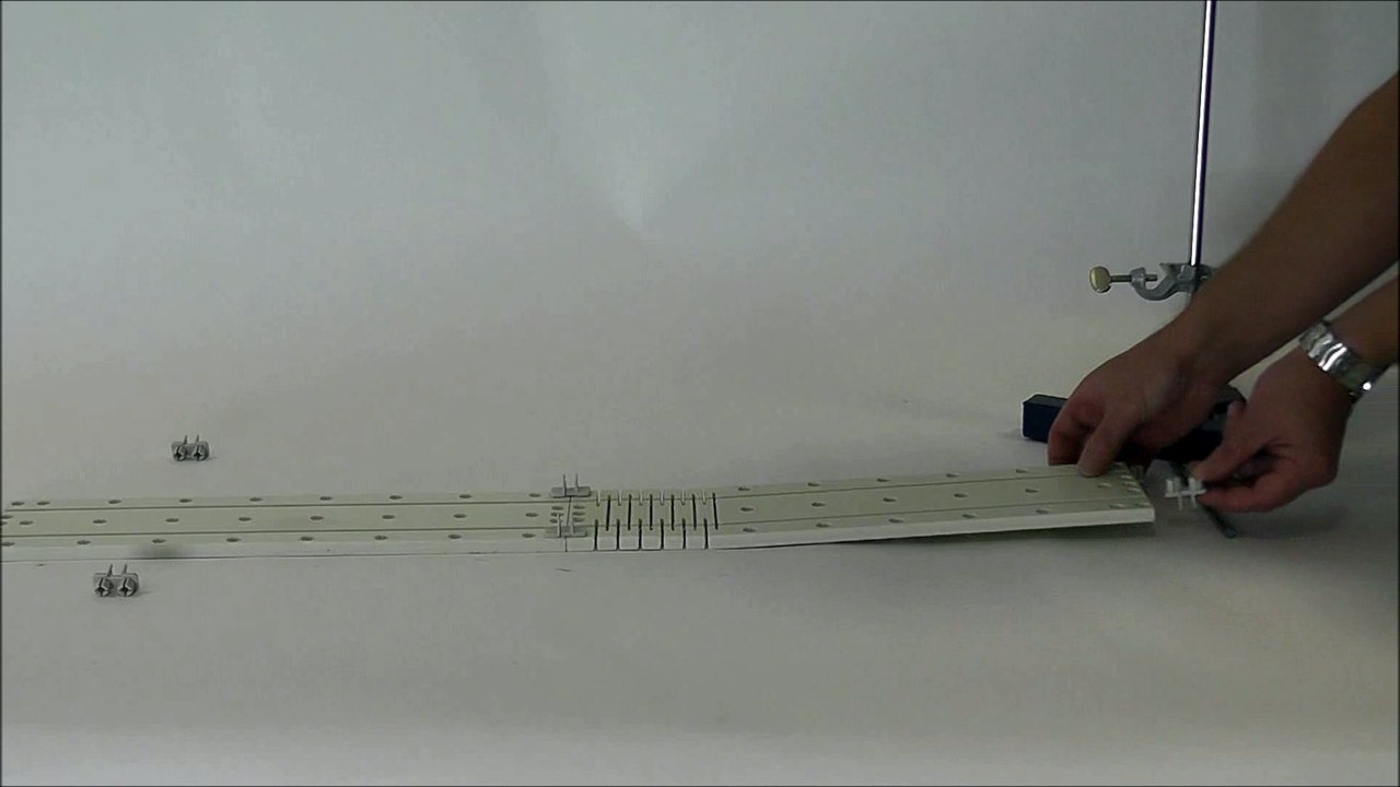 Plug'Uino® Mécanique et Son (Vidéo 1/9) - Présentation du Rail