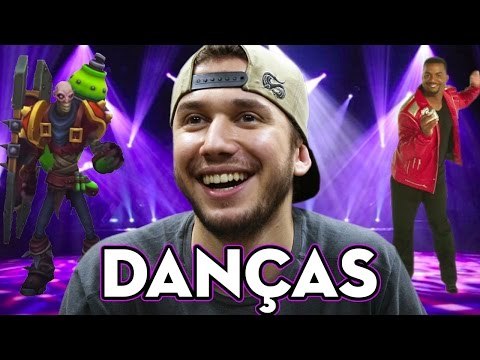 AS DANÇAS DOS CAMPEÕES - CURIOSOS DO LOL