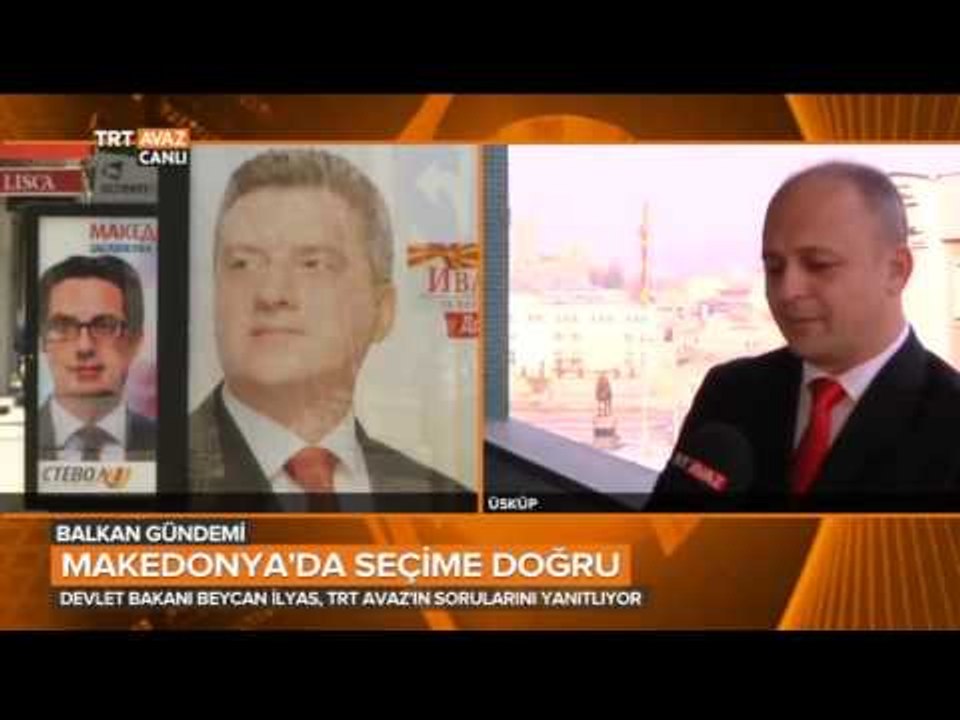 Makedonya'daki 11 Aralık Seçimlerini, Makedonya Bakanı Beycan İlyas ile Konuştuk - TRT Avaz