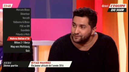 L'Equipe du Soir - Riyad Mahrez élu joueur africain de l'année 2016