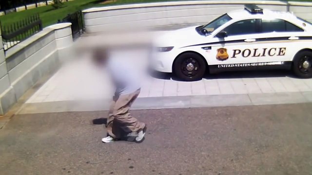 [영상] 지난달 '백악관 총격' 당시 영상 공개 / YTN (Yes! Top News)