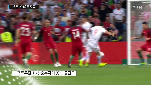 [영상] 유로 2016 포르투갈 vs. 폴란드 골 모음 / YTN (Yes! Top News)