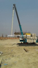 How to drive pre cast pile in civil engineering