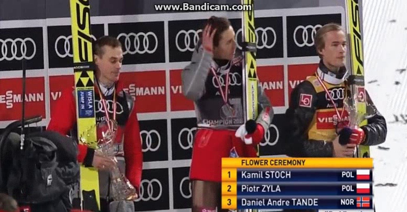 Kamil Stoch Four Hills Winner 06.01.2017