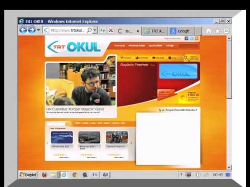 Bilgisayar Öğreniyorum, 17 Mayıs Cuma 15.55'te TRT Okul'da...