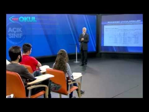 Muhasebe Uygulamaları - 3.Ders (Açık Sınıf 2013 - 2014)