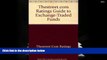 Read Book Thestreet.com Ratings Guide to Exchange-Traded Funds Thestreet Com Ratings  For Full