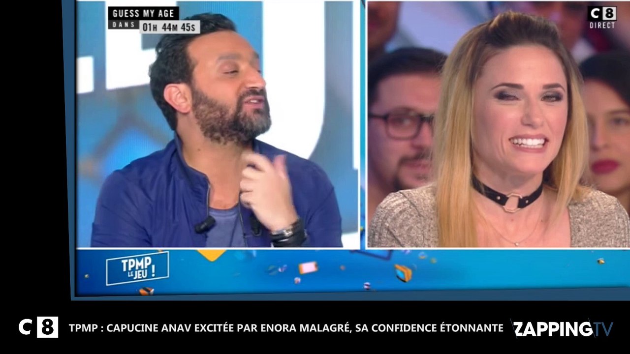 TPMP : Capucine Anav "excitée" par Enora Malagré, sa confidence très coquine (Vidéo)