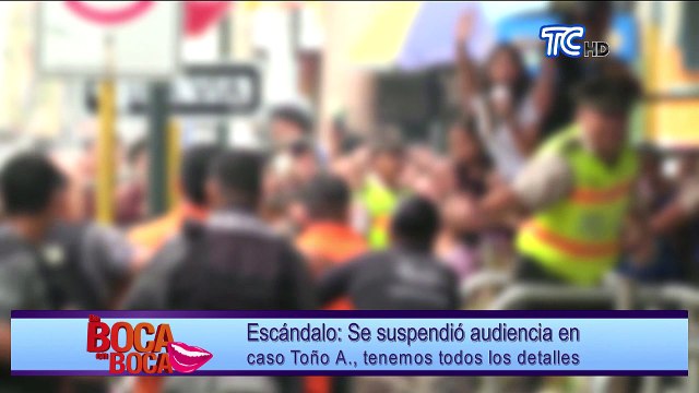 Abogados hablan sobre la suspensión de la audiencia en caso Toño A