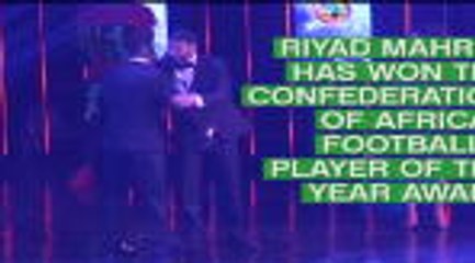 Mahrez named African Player of the Year