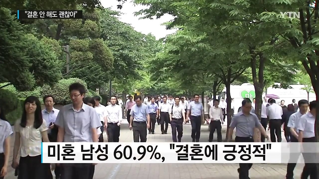 미혼여성 절반 "결혼 해도 그만, 안 해도 그만" / YTN (Yes! Top News)