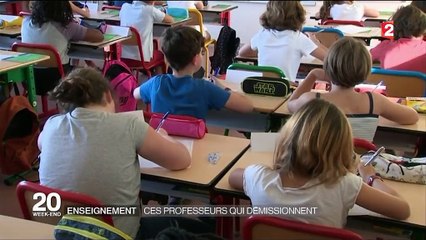 Enseignement : ces professeurs qui démissionnent