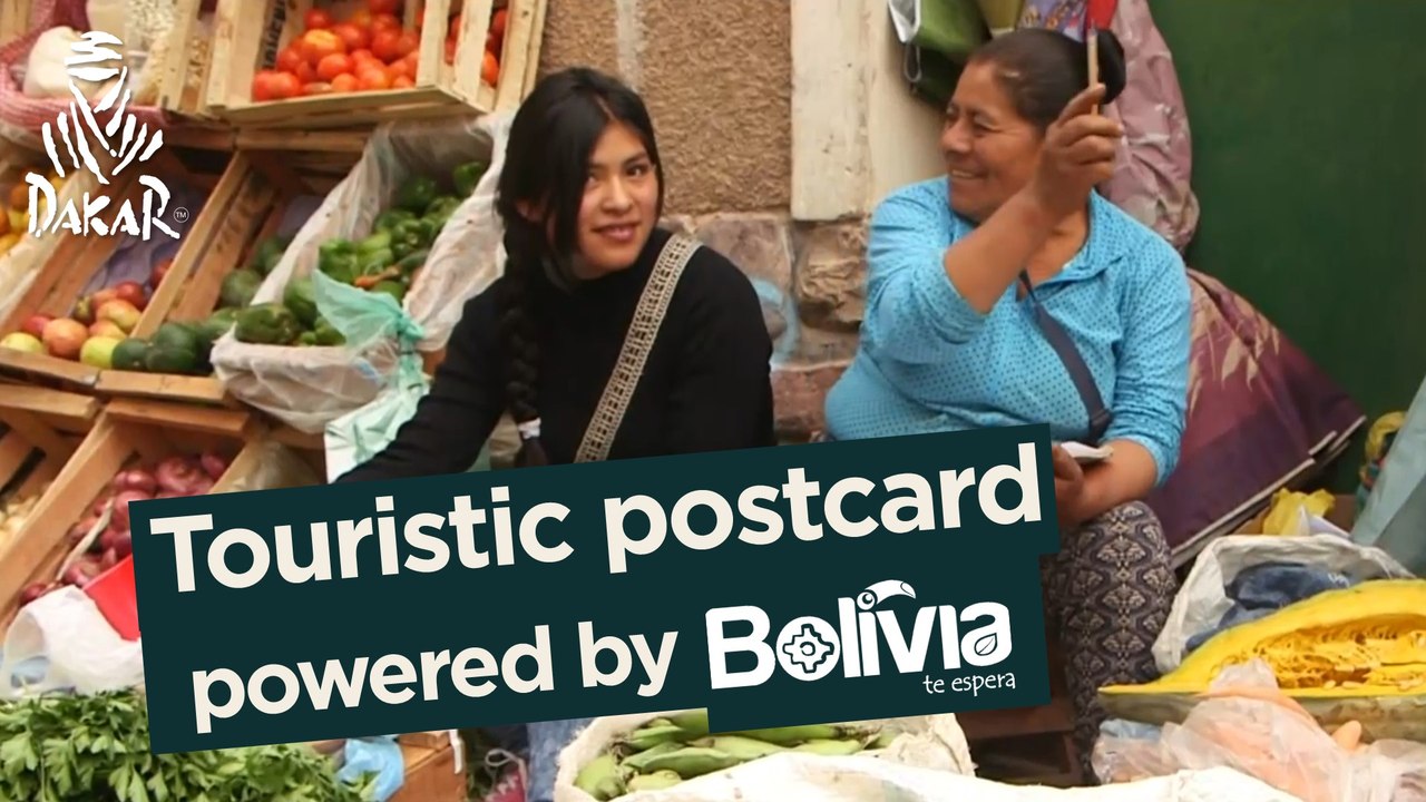 Stage 5 - Tarjeta postal / Touristic postcard / Carte postale; powered by Bolivia