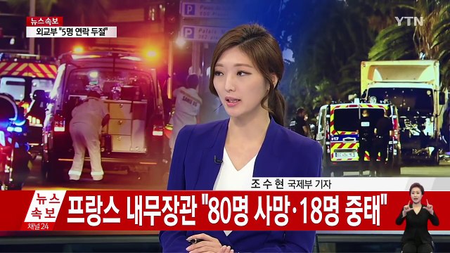 수천 명 인파 속에 트럭 돌진 갑자기 사람들이 뛰는데... / YTN (Yes! Top News)