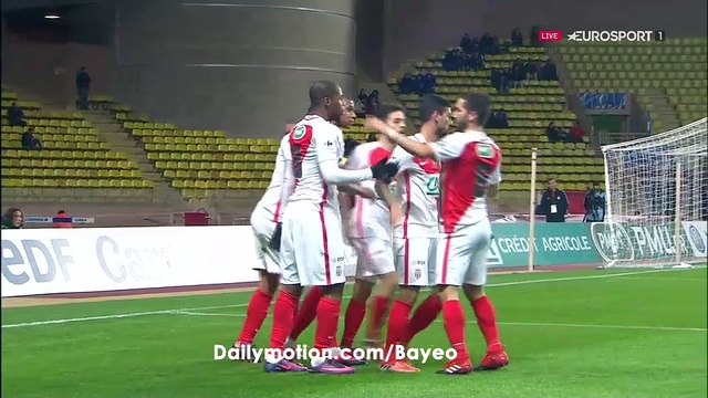 Radamel Falcao Goal HD - Monaco 1-0 AC Ajaccio - 06.01.2017