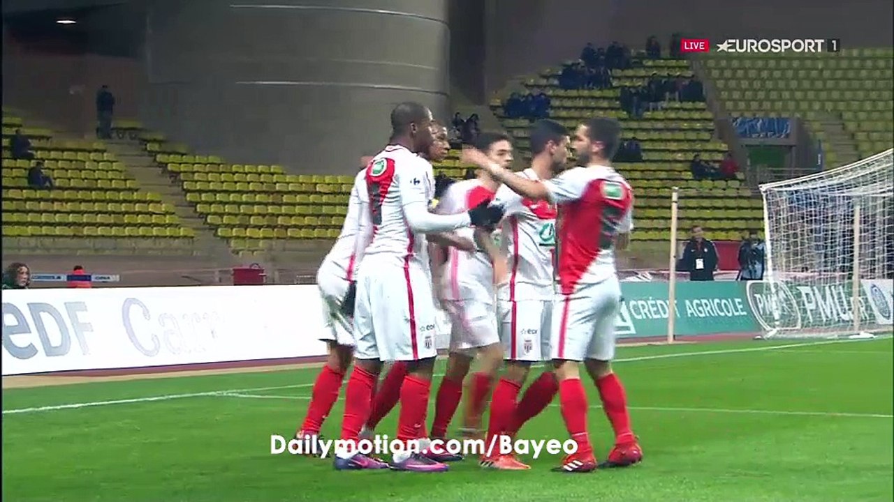Radamel Falcao Goal HD - Monaco 1-0 AC Ajaccio - 06.01.2017