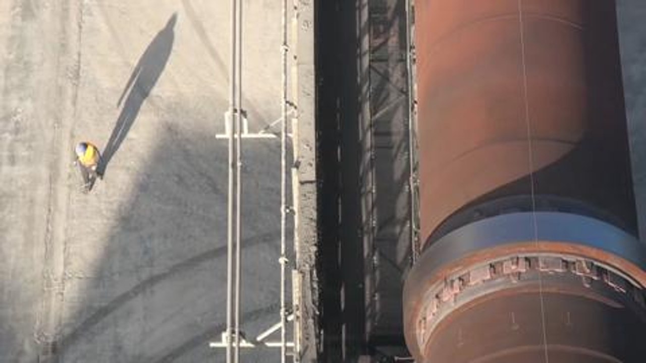 La cimenterie Holcim...