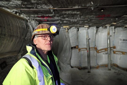 [En vidéo] Une visite de chantier par 530 mètres de...