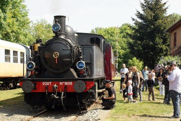Un petit tour de train a vapeur ...
