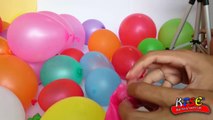 Putting Toys kids into balloon | Balloon with in a box | Surprise toys balloons