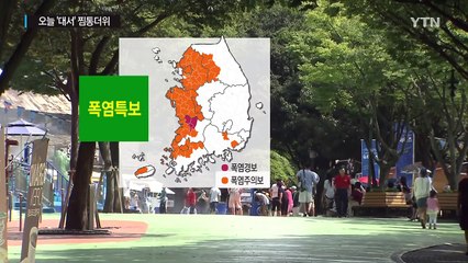 [날씨] 오늘 '대서' 찜통더위...밤늦게 장맛비 / YTN (Yes! Top News)