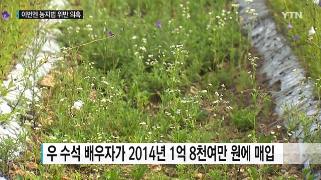 우병우 처가 '농지법 위반' 의혹...고소·고발 사건 부장이 직접 수사 / YTN (Yes! Top News)
