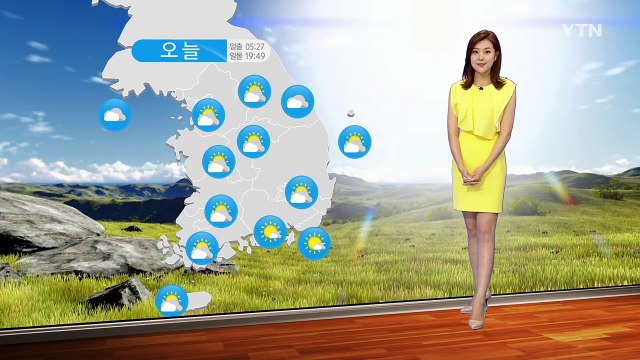 [날씨] 오늘도 찜통더위 계속...전국 자외선 지수 매우 높음 / YTN (Yes! Top News)