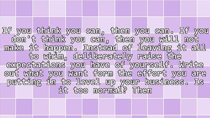 How Can I Change My Mindset and Take My Business Further?