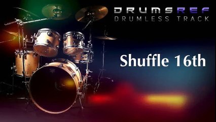 Instrumental Drumless Track - Shuffle 16th Beat Part 1