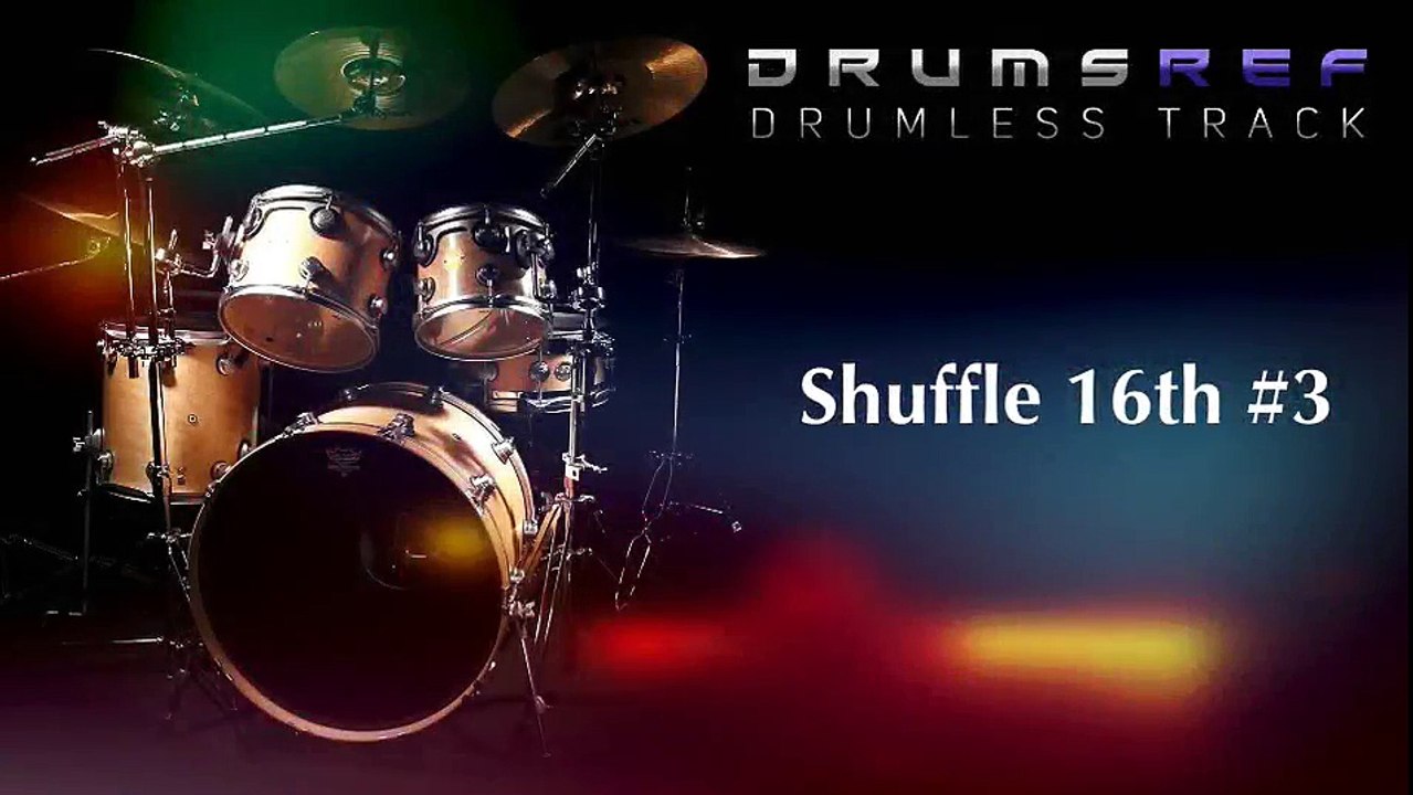 Instrumental Drumless Track - Shuffle 16th Beat Part 3