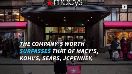 Amazon's worth surpasses Nordstrom, Best Buy and Target combined