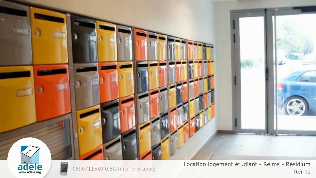 Location logement étudiant - Reims - Résidium