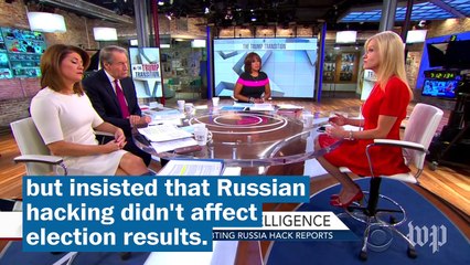 Report on Russian hacking released after Trump briefing