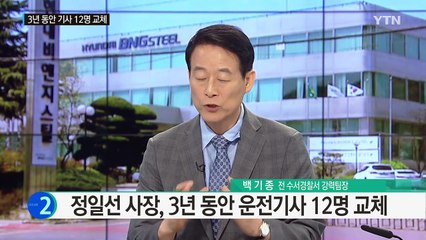 금수저 사장님의 '갑질 논란'...3년 동안 기사 12명 교체 / YTN (Yes! Top News)
