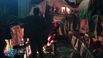 فيديو | بـ"السيلفى".. أقباط أسيوط يحتفلون بميلاد يسوع داخل "المغارة"